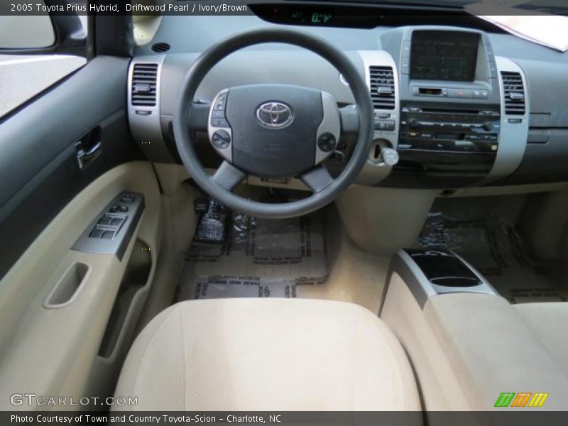 Driftwood Pearl / Ivory/Brown 2005 Toyota Prius Hybrid