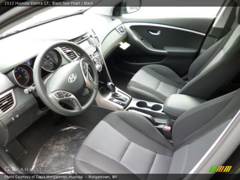 Black Interior - 2013 Elantra GT 