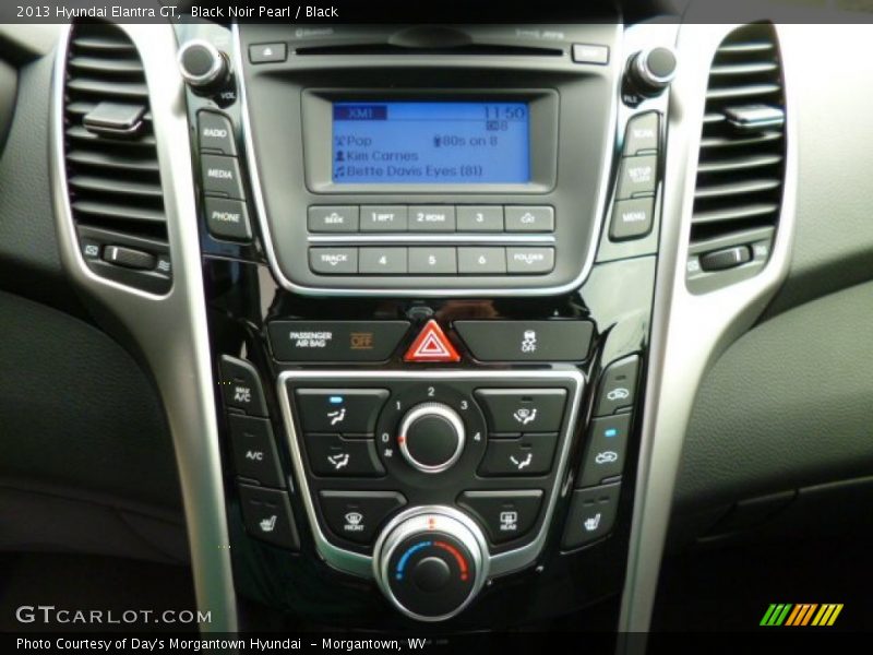 Controls of 2013 Elantra GT