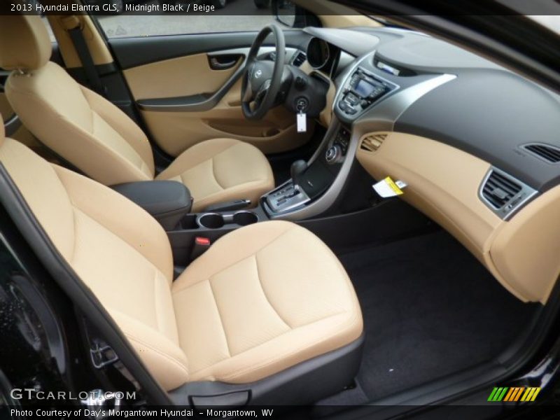  2013 Elantra GLS Beige Interior