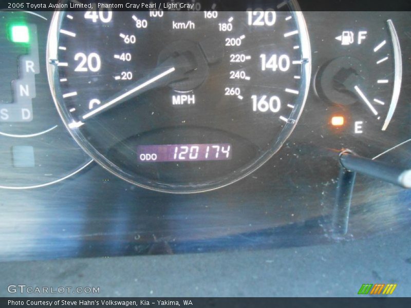 Phantom Gray Pearl / Light Gray 2006 Toyota Avalon Limited