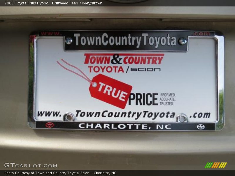 Driftwood Pearl / Ivory/Brown 2005 Toyota Prius Hybrid