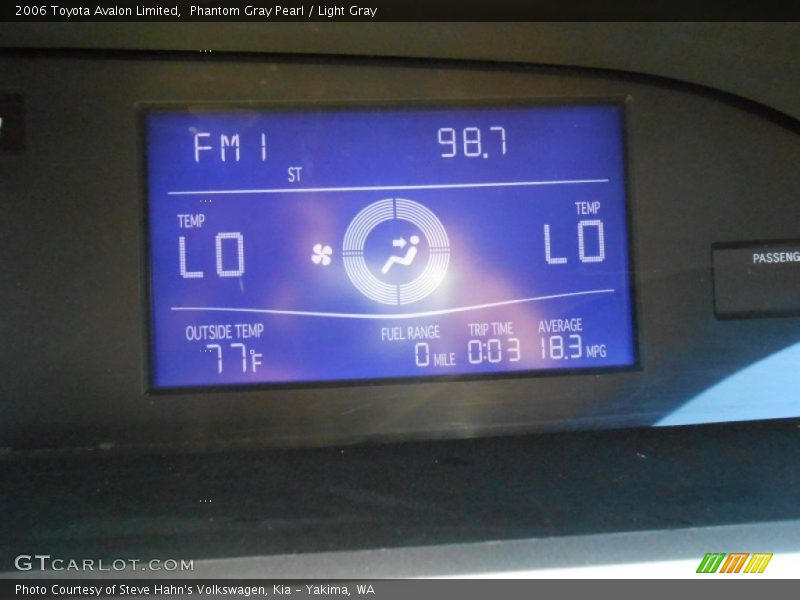 Phantom Gray Pearl / Light Gray 2006 Toyota Avalon Limited