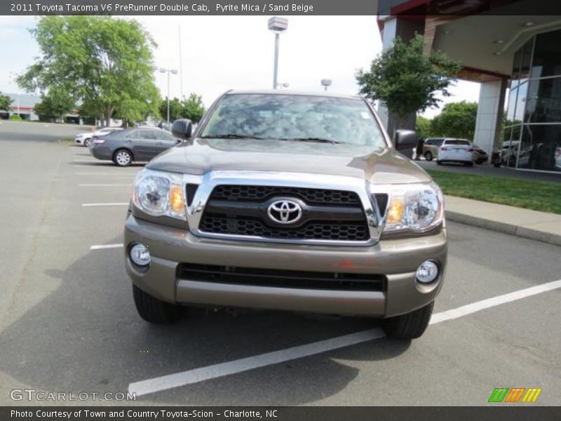 Pyrite Mica / Sand Beige 2011 Toyota Tacoma V6 PreRunner Double Cab