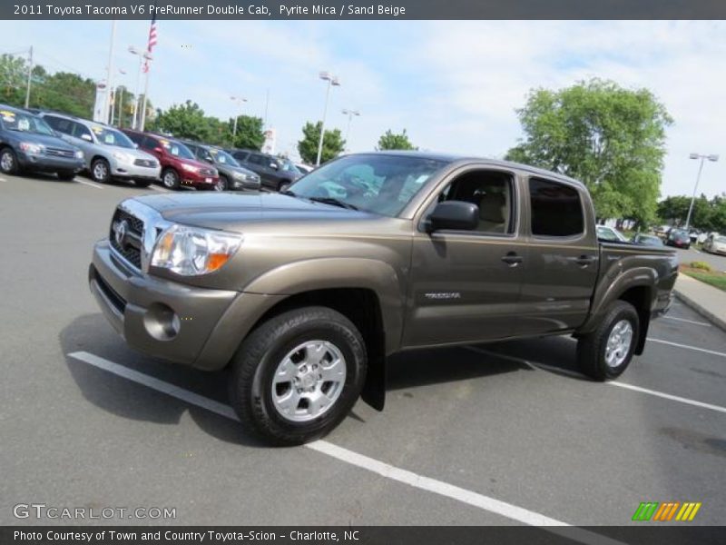 Pyrite Mica / Sand Beige 2011 Toyota Tacoma V6 PreRunner Double Cab