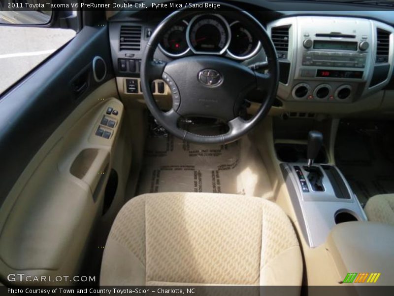 Pyrite Mica / Sand Beige 2011 Toyota Tacoma V6 PreRunner Double Cab