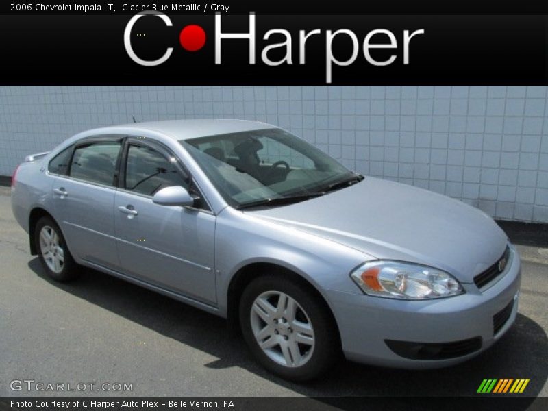 Glacier Blue Metallic / Gray 2006 Chevrolet Impala LT