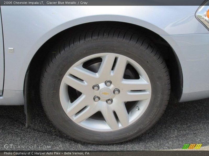 Glacier Blue Metallic / Gray 2006 Chevrolet Impala LT