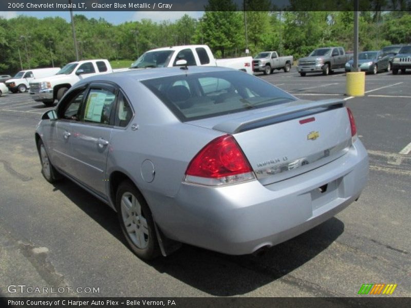 Glacier Blue Metallic / Gray 2006 Chevrolet Impala LT