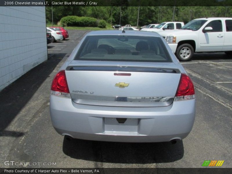 Glacier Blue Metallic / Gray 2006 Chevrolet Impala LT
