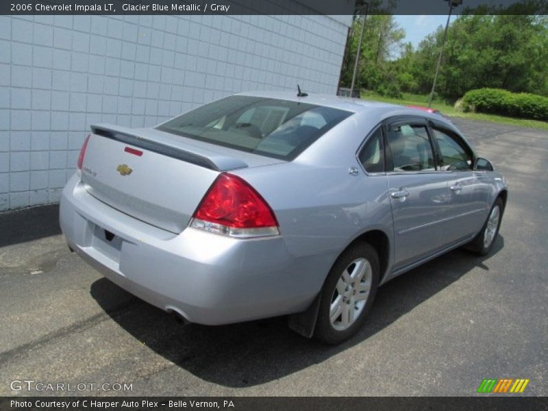 Glacier Blue Metallic / Gray 2006 Chevrolet Impala LT