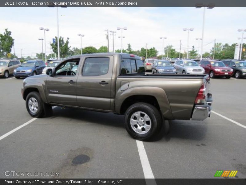 Pyrite Mica / Sand Beige 2011 Toyota Tacoma V6 PreRunner Double Cab