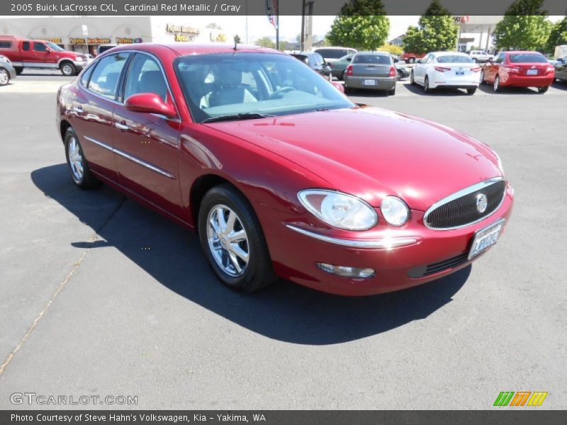 Cardinal Red Metallic / Gray 2005 Buick LaCrosse CXL