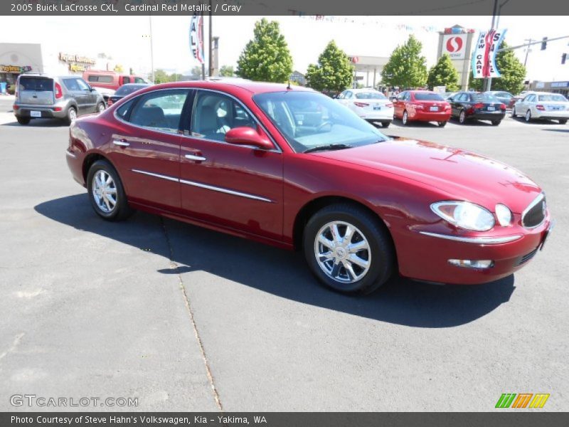 Cardinal Red Metallic / Gray 2005 Buick LaCrosse CXL
