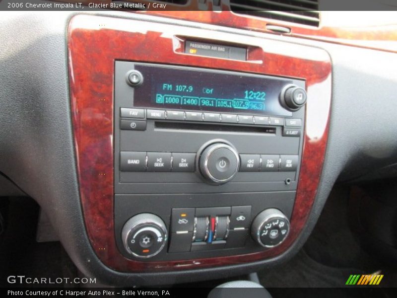 Glacier Blue Metallic / Gray 2006 Chevrolet Impala LT