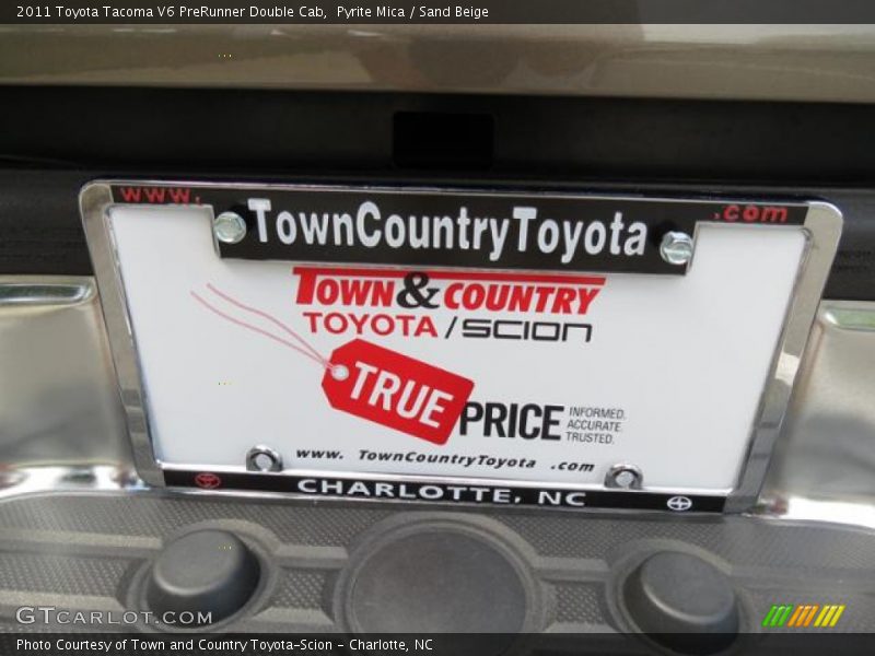 Pyrite Mica / Sand Beige 2011 Toyota Tacoma V6 PreRunner Double Cab