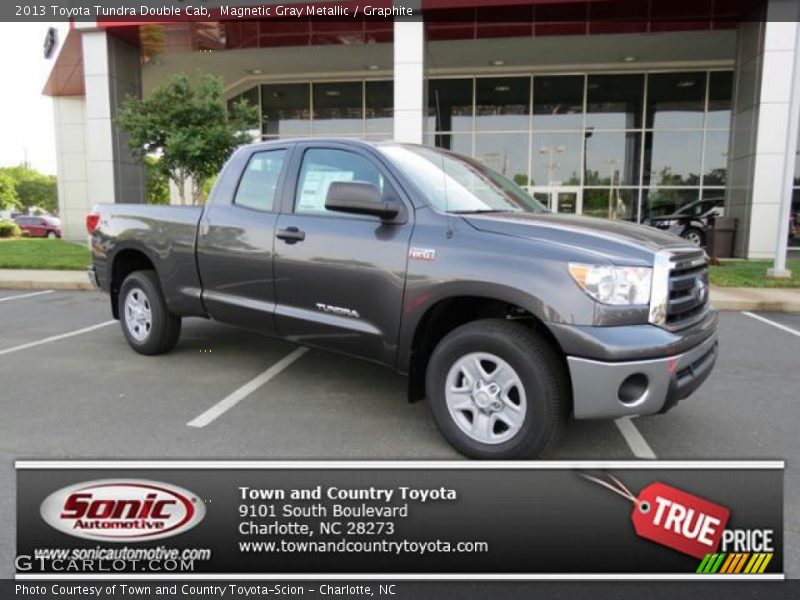 Magnetic Gray Metallic / Graphite 2013 Toyota Tundra Double Cab