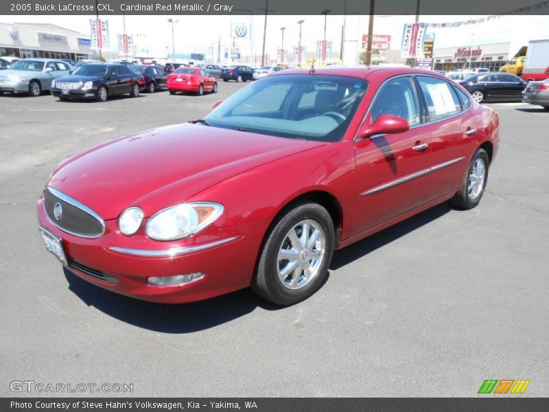 Cardinal Red Metallic / Gray 2005 Buick LaCrosse CXL