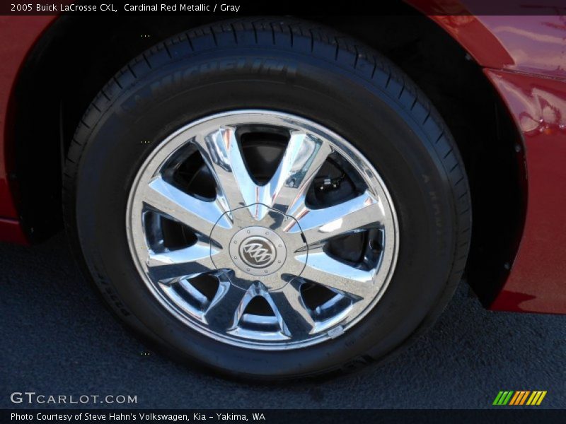 Cardinal Red Metallic / Gray 2005 Buick LaCrosse CXL