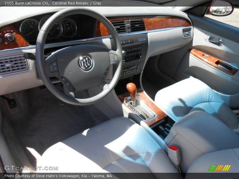 Cardinal Red Metallic / Gray 2005 Buick LaCrosse CXL