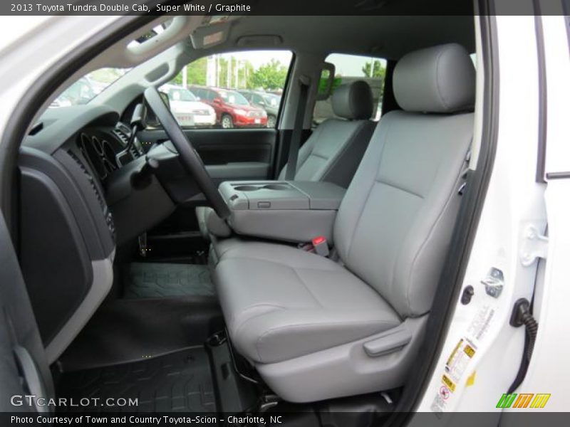 Super White / Graphite 2013 Toyota Tundra Double Cab