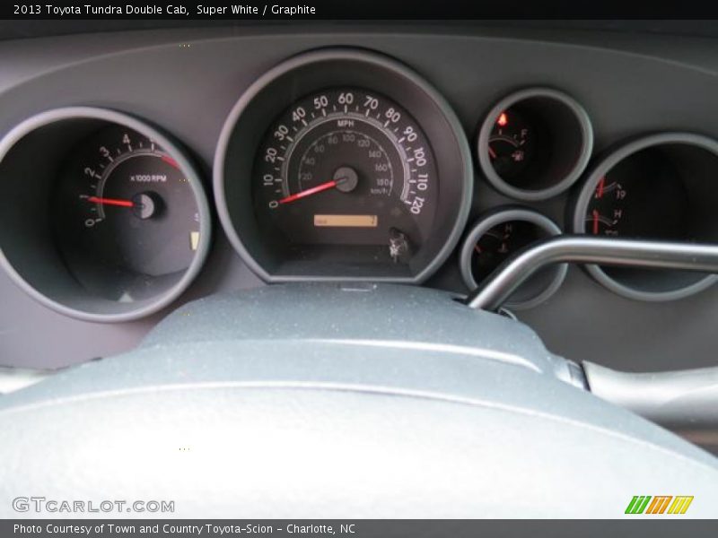 Super White / Graphite 2013 Toyota Tundra Double Cab