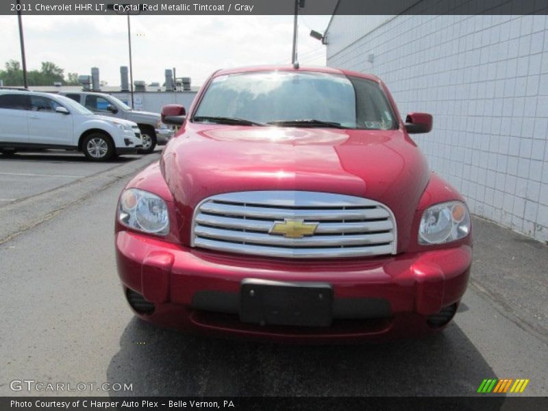 Crystal Red Metallic Tintcoat / Gray 2011 Chevrolet HHR LT