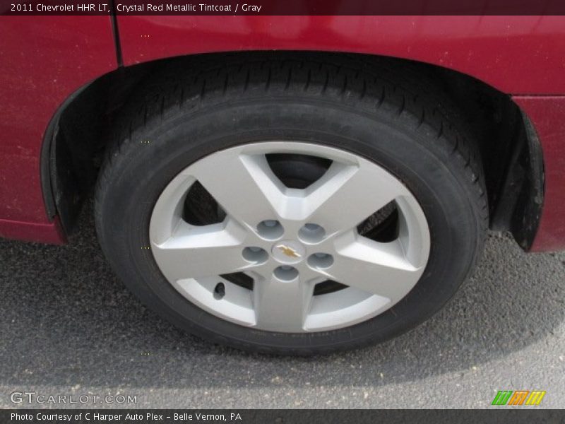 Crystal Red Metallic Tintcoat / Gray 2011 Chevrolet HHR LT