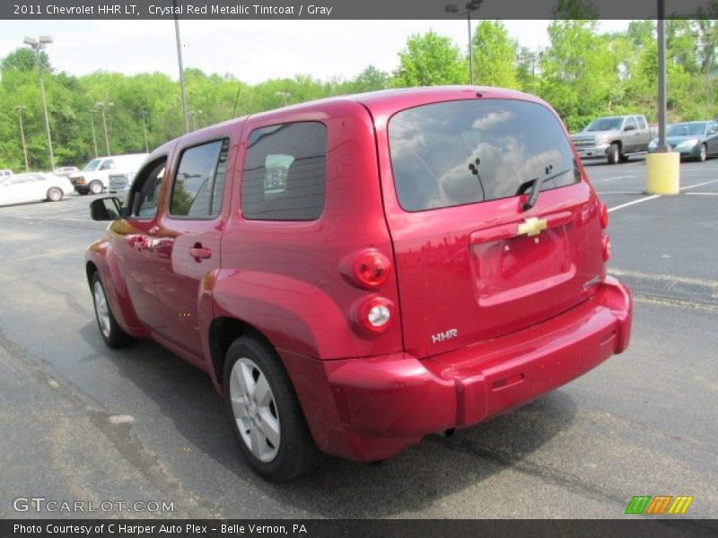 Crystal Red Metallic Tintcoat / Gray 2011 Chevrolet HHR LT