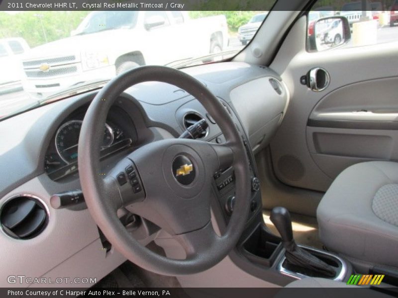 Crystal Red Metallic Tintcoat / Gray 2011 Chevrolet HHR LT