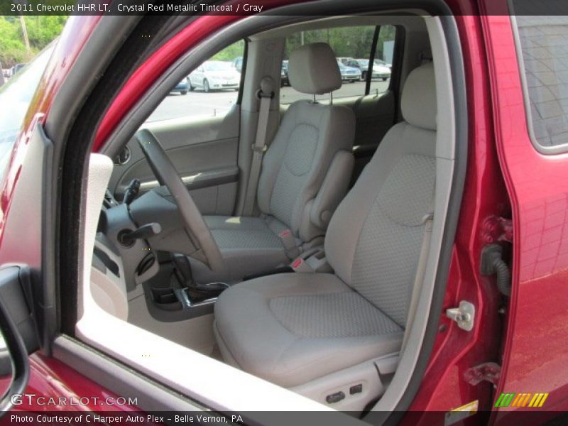 Crystal Red Metallic Tintcoat / Gray 2011 Chevrolet HHR LT