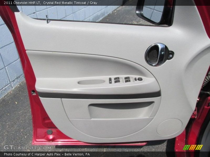 Crystal Red Metallic Tintcoat / Gray 2011 Chevrolet HHR LT