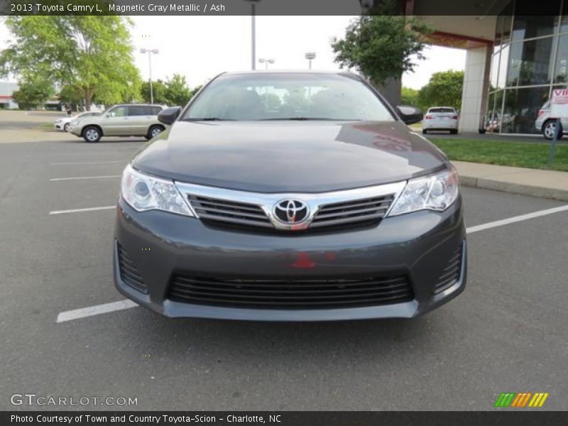 Magnetic Gray Metallic / Ash 2013 Toyota Camry L