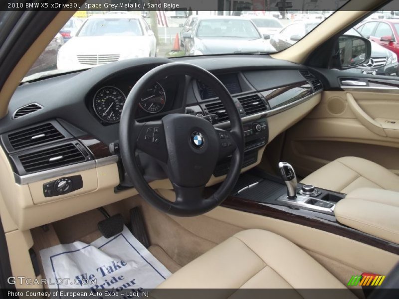 Space Grey Metallic / Sand Beige 2010 BMW X5 xDrive30i