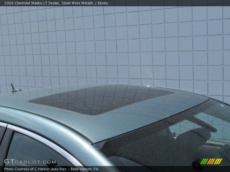 Silver Moss Metallic / Ebony 2009 Chevrolet Malibu LT Sedan