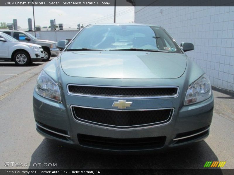 Silver Moss Metallic / Ebony 2009 Chevrolet Malibu LT Sedan