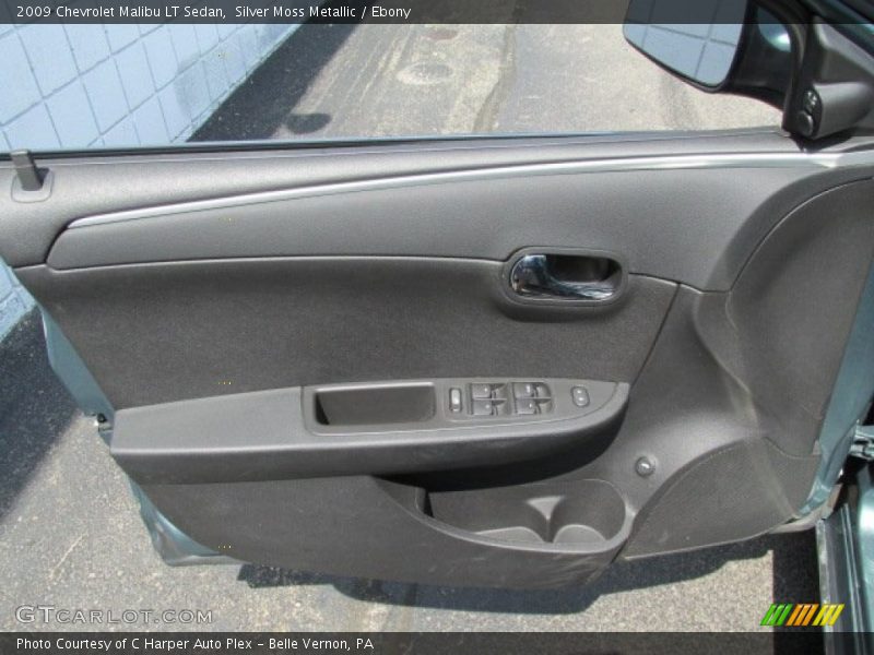 Silver Moss Metallic / Ebony 2009 Chevrolet Malibu LT Sedan