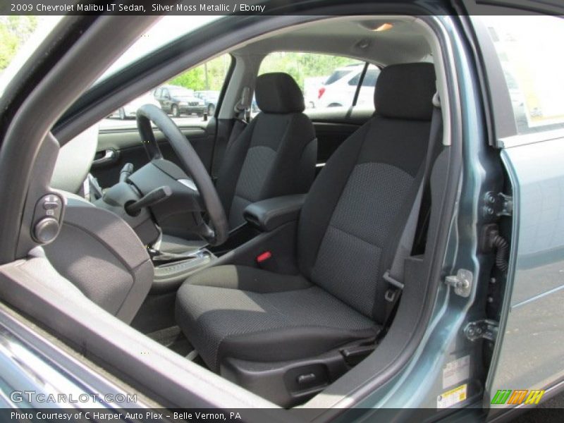 Silver Moss Metallic / Ebony 2009 Chevrolet Malibu LT Sedan