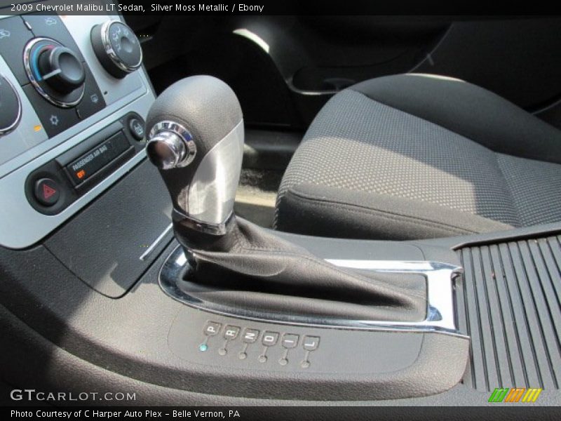 Silver Moss Metallic / Ebony 2009 Chevrolet Malibu LT Sedan