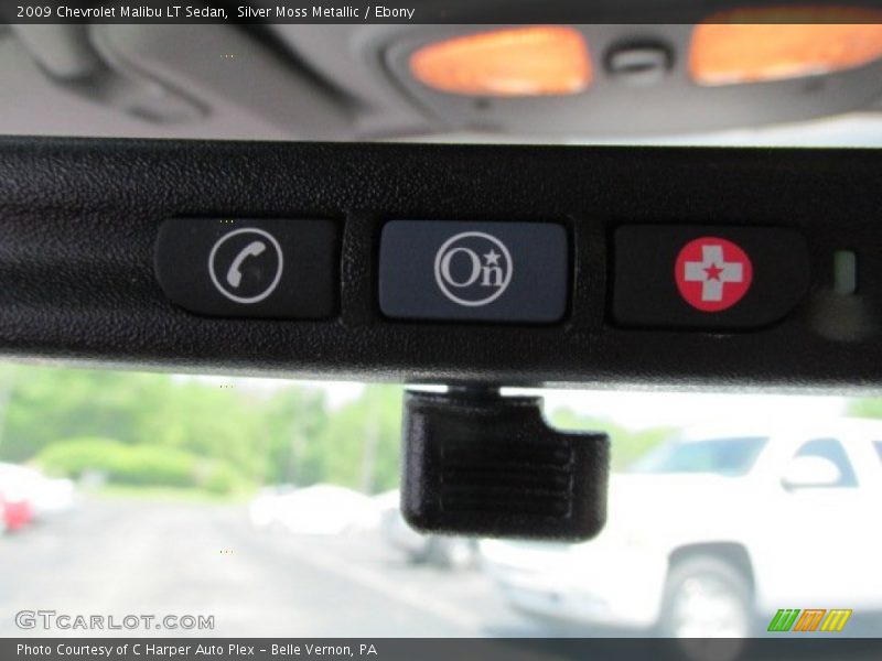 Silver Moss Metallic / Ebony 2009 Chevrolet Malibu LT Sedan