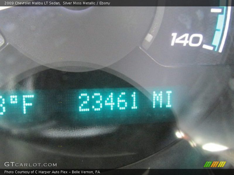 Silver Moss Metallic / Ebony 2009 Chevrolet Malibu LT Sedan