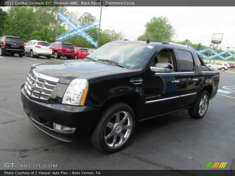 Black Raven / Cashmere/Cocoa 2012 Cadillac Escalade EXT Premium AWD
