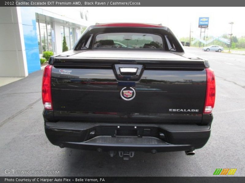 Black Raven / Cashmere/Cocoa 2012 Cadillac Escalade EXT Premium AWD