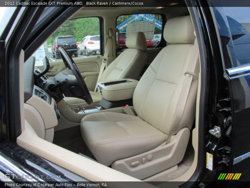 Black Raven / Cashmere/Cocoa 2012 Cadillac Escalade EXT Premium AWD