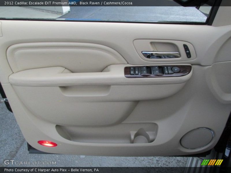 Black Raven / Cashmere/Cocoa 2012 Cadillac Escalade EXT Premium AWD