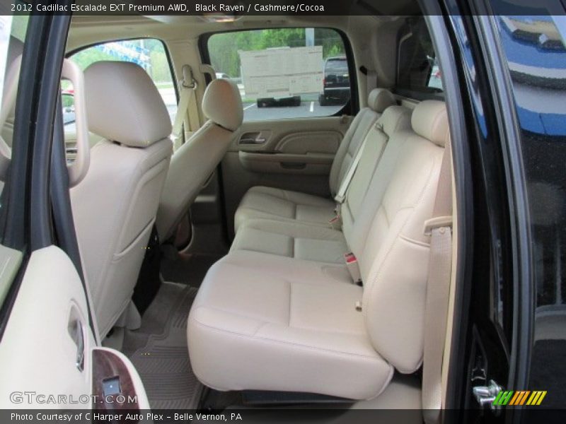 Black Raven / Cashmere/Cocoa 2012 Cadillac Escalade EXT Premium AWD