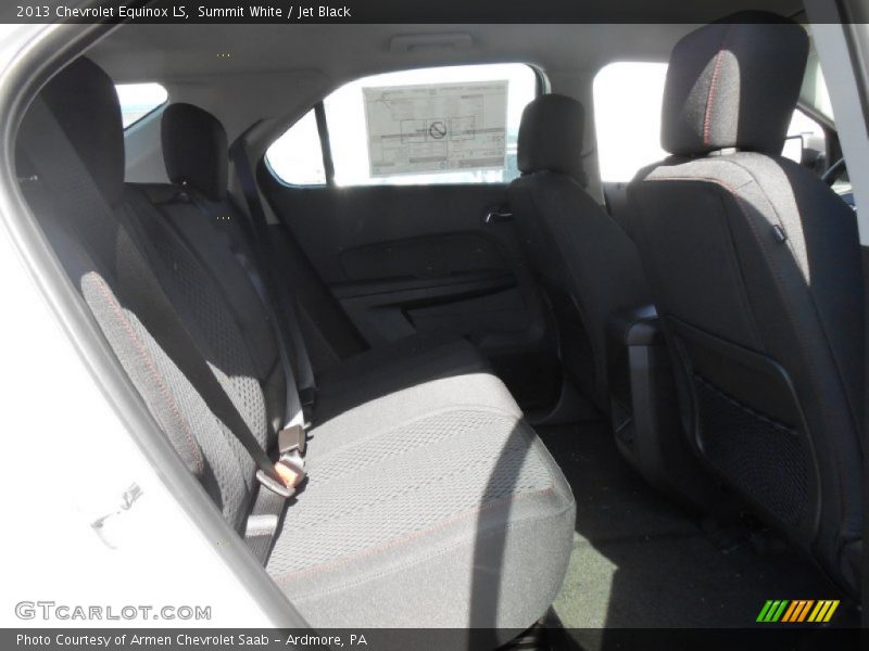 Summit White / Jet Black 2013 Chevrolet Equinox LS