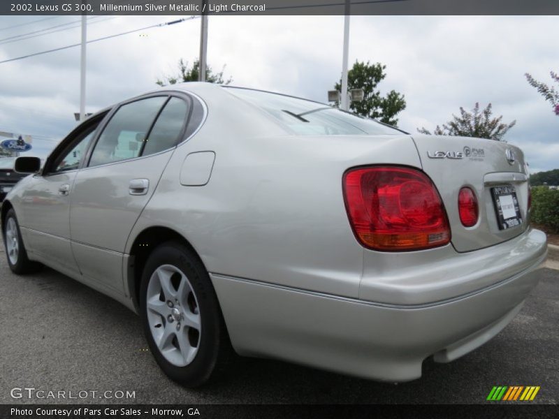 Millennium Silver Metallic / Light Charcoal 2002 Lexus GS 300