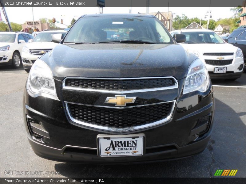 Black / Jet Black 2013 Chevrolet Equinox LS