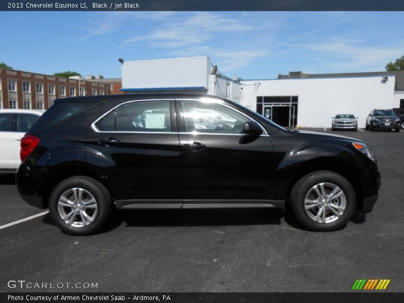 Black / Jet Black 2013 Chevrolet Equinox LS